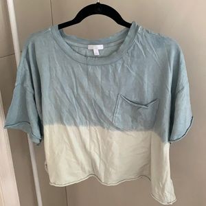 Abound tie dye crop tee - size M